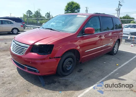 2013 Chrysler Town & Country Touring из США, поврежденный, VIN 2C4RC1BG2DR559835
